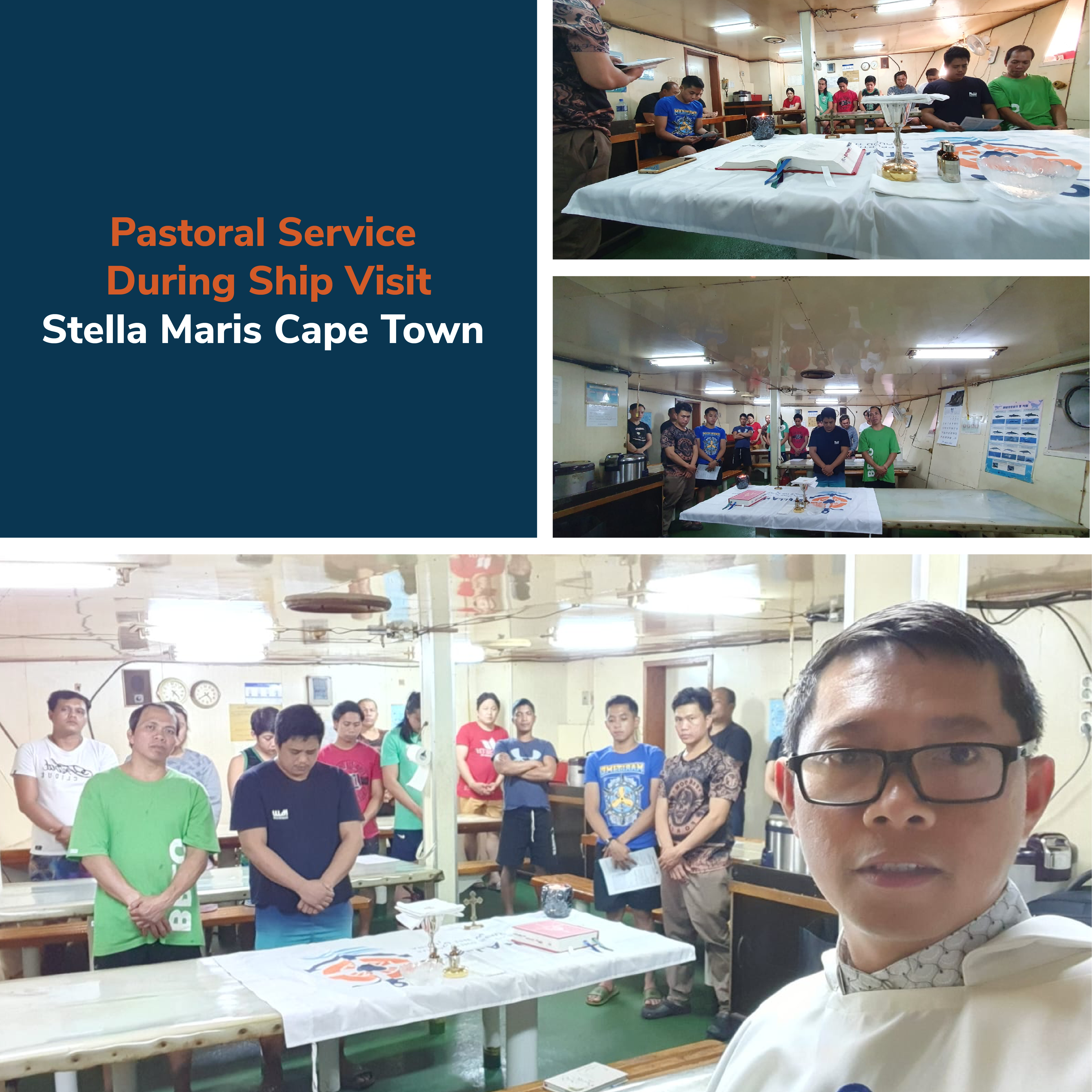 Stella Maris Cape Town Constantly Provides Pastoral Services During Ship Visits 